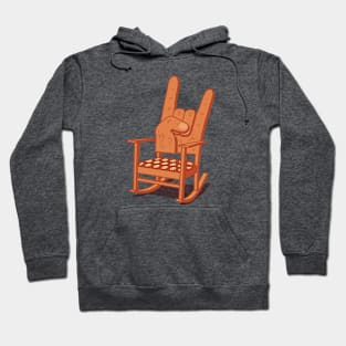 This Chair Rocks! - funny rock 'n' roll rocking chair joke Hoodie